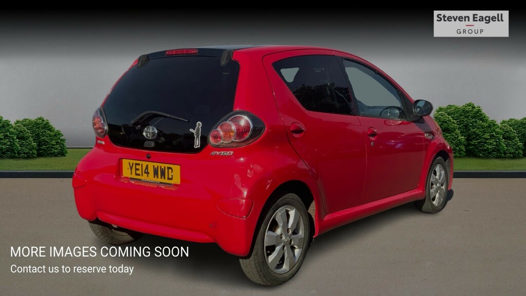 Toyota Aygo 1.0 Vvt-i Move Hatchback Euro 5 Red #4