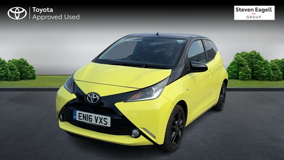 Toyota Aygo 1.0 Vvt-i X-cite 3 Yellow Bi-tone X-shift Euro 6 5 Yellow #3