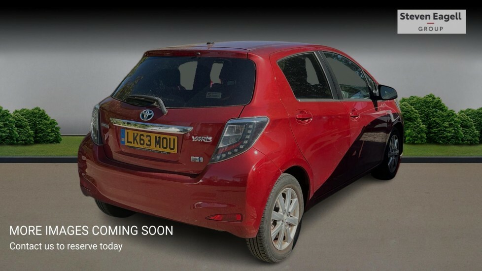 Toyota Yaris 1.5 Vvt-h T4 Cvt Euro 5 Red #4