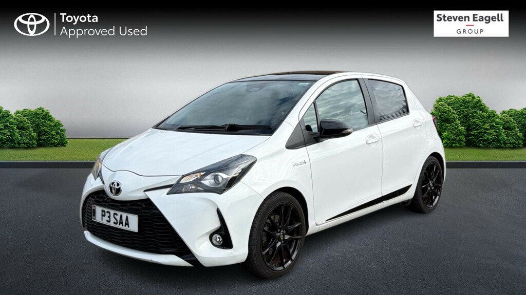 Toyota Yaris 1.5 Vvt-h Gr Sport E-cvt Euro 6 Ss White #3