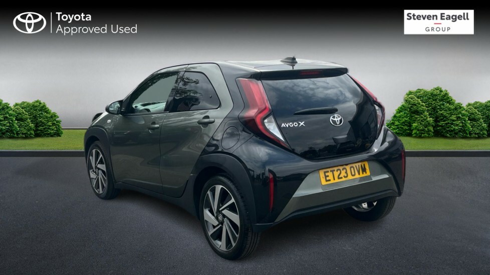 Toyota Aygo X 1.0 Vvt-i Edge X-shift Euro 6 Ss Black #4