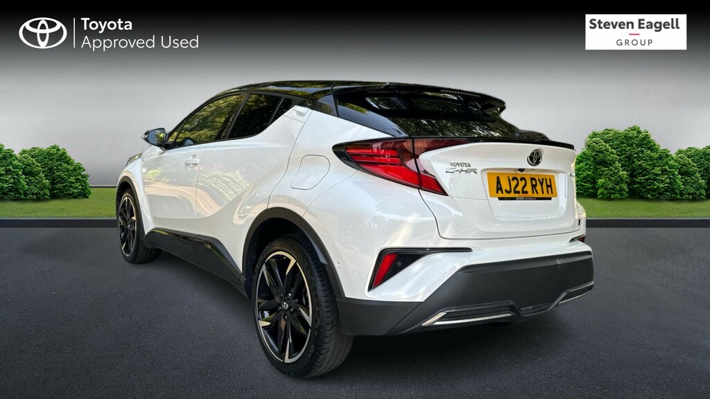 Toyota C-Hr 1.8 Vvt-h Gr Sport Cvt Euro 6 Ss White #4