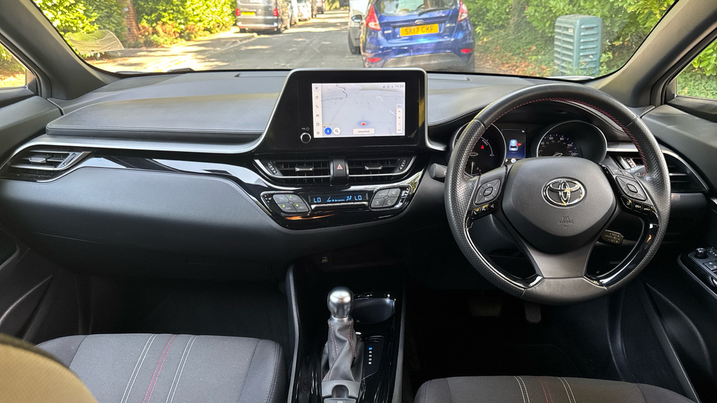 Toyota C-Hr 1.8 Vvt-h Gr Sport Cvt Euro 6 Ss White #6