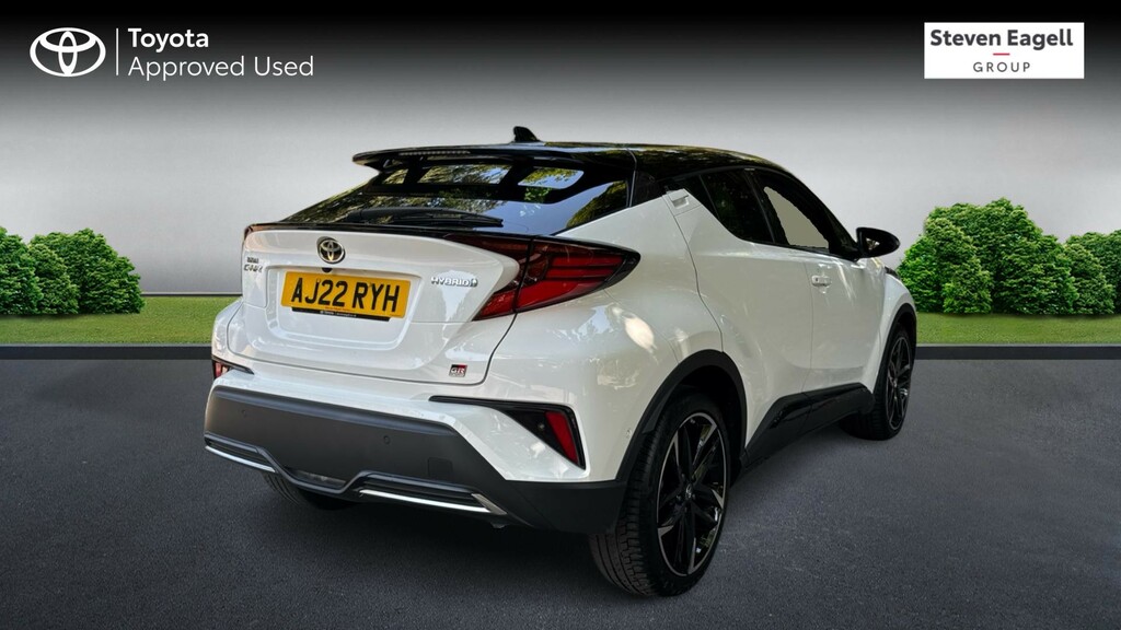 Toyota C-Hr 1.8 Vvt-h Gr Sport Cvt Euro 6 Ss White #2