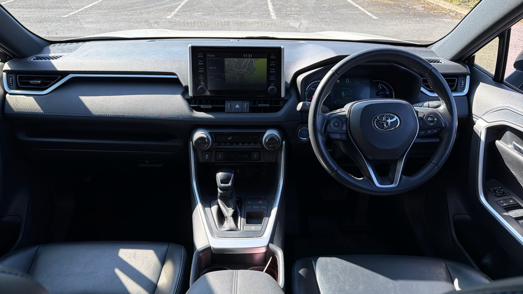 Toyota Rav 4 2.5 Vvt-h Dynamic Cvt Euro 6 Ss White #5