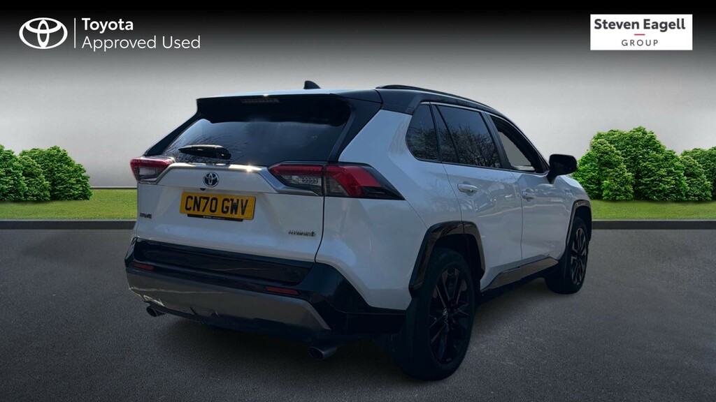Toyota Rav 4 2.5 Vvt-h Dynamic Cvt Euro 6 Ss White #2
