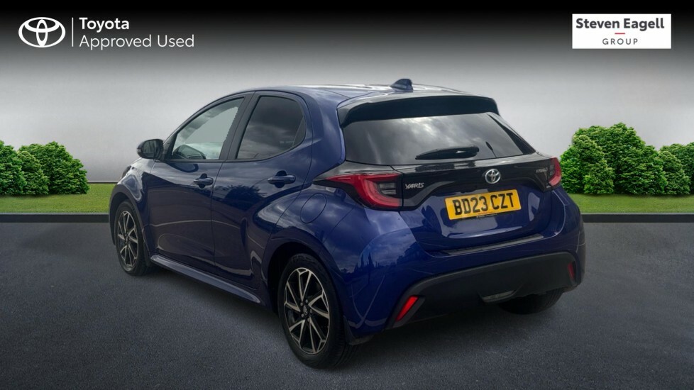 Toyota Yaris 1.5 Vvt-h Design E-cvt Euro 6 Ss Blue #4