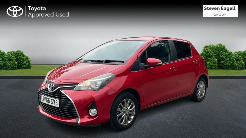 Toyota Yaris 1.33 Dual Vvt-i Icon Euro 6 Red #3