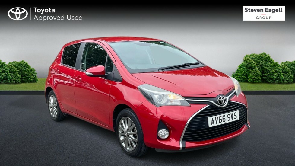 Toyota Yaris 1.33 Dual Vvt-i Icon Euro 6 Red