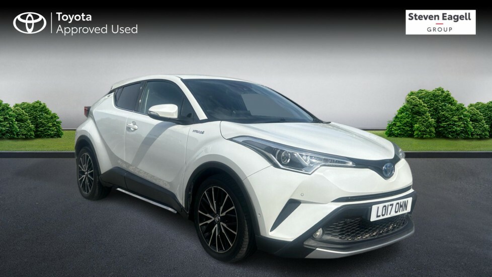 Toyota C-Hr 1.8 Vvt-h Excel Cvt Euro 6 Ss White