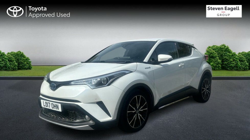 Toyota C-Hr 1.8 Vvt-h Excel Cvt Euro 6 Ss LO17OHN White #3