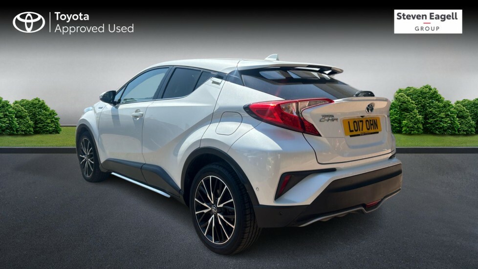 Toyota C-Hr 1.8 Vvt-h Excel Cvt Euro 6 Ss LO17OHN White #4