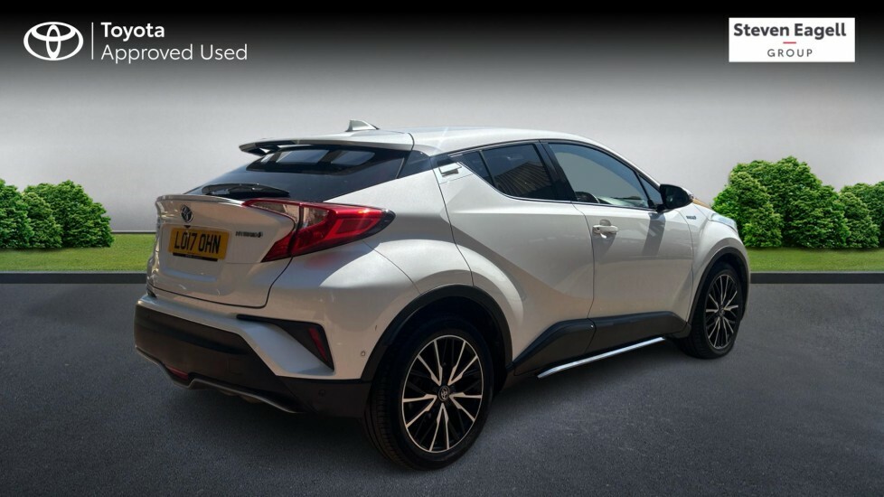 Toyota C-Hr 1.8 Vvt-h Excel Cvt Euro 6 Ss LO17OHN White #2