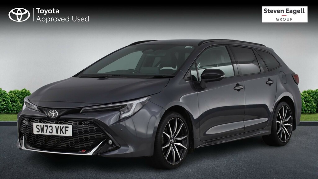 Toyota Corolla 1.8 Vvt-h Gr Sport Touring Sports Cvt Euro 6 Ss Grey #3