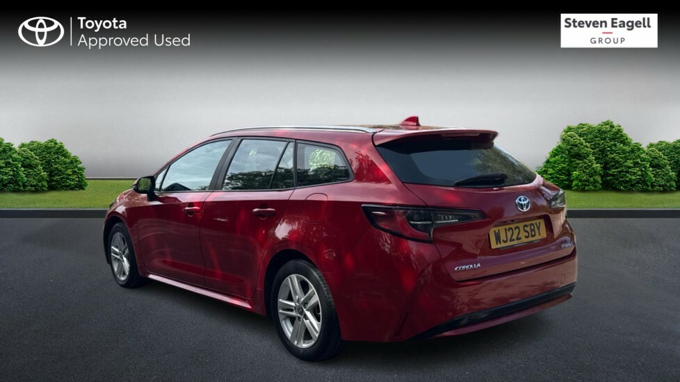 Toyota Corolla 1.8 Vvt-h Icon Touring Sports Cvt Euro 6 Ss Red #4
