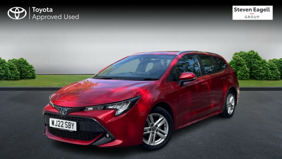 Toyota Corolla 1.8 Vvt-h Icon Touring Sports Cvt Euro 6 Ss Red #3