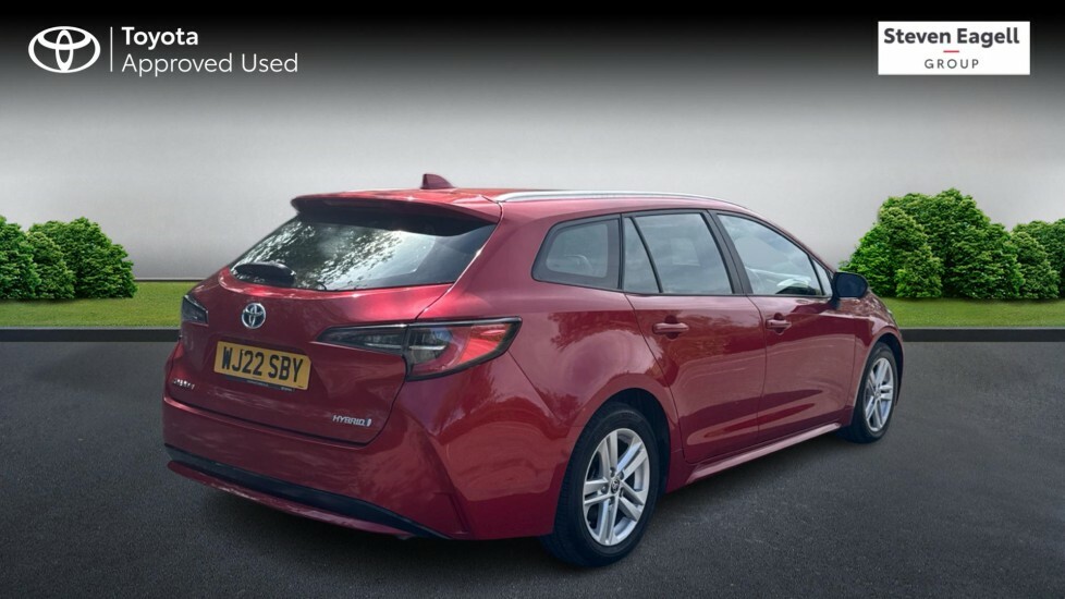 Toyota Corolla 1.8 Vvt-h Icon Touring Sports Cvt Euro 6 Ss Red #2