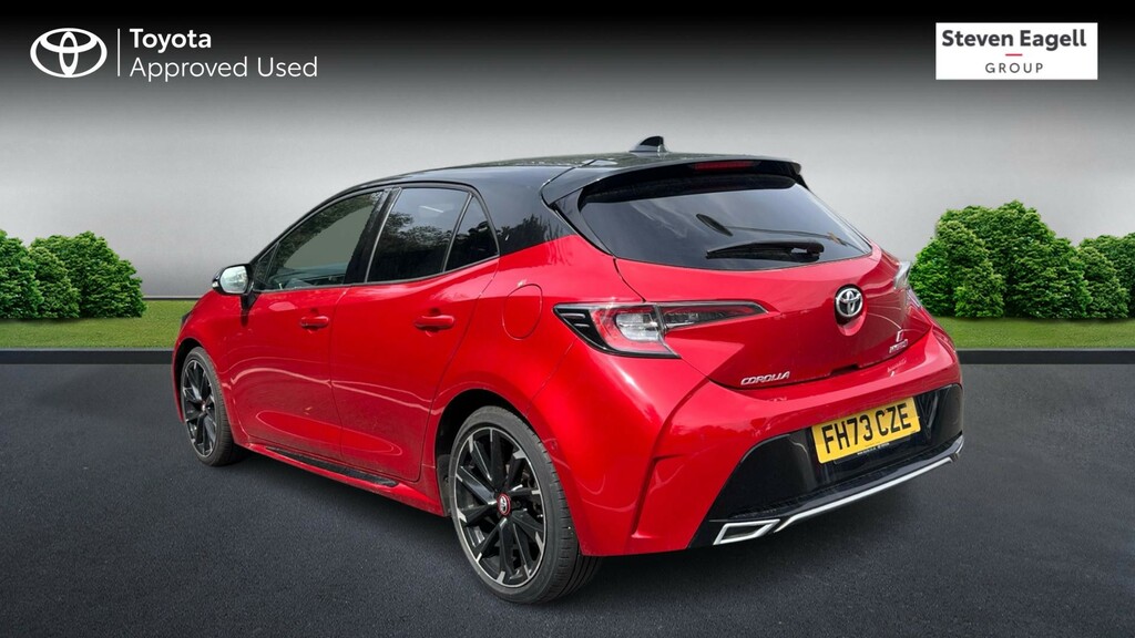 Toyota Corolla 2.0 Vvt-h Gr Sport Hatchback Hybrid Cvt Red #4
