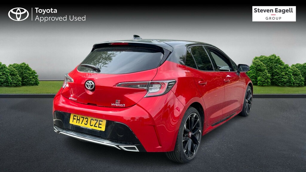 Toyota Corolla 2.0 Vvt-h Gr Sport Hatchback Hybrid Cvt Red #2