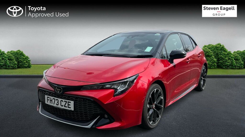 Toyota Corolla 2.0 Vvt-h Gr Sport Hatchback Hybrid Cvt Red #3