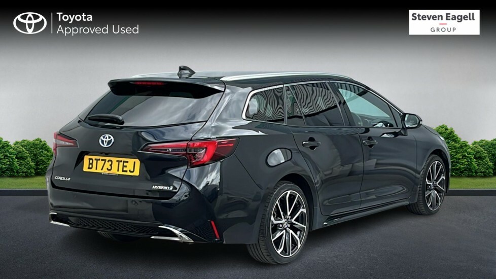 Toyota Corolla 1.8 Vvt-h Excel Touring Sports Cvt Euro 6 Ss Black #2
