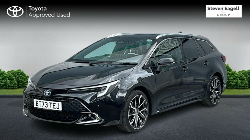Toyota Corolla 1.8 Vvt-h Excel Touring Sports Cvt Euro 6 Ss Black #3
