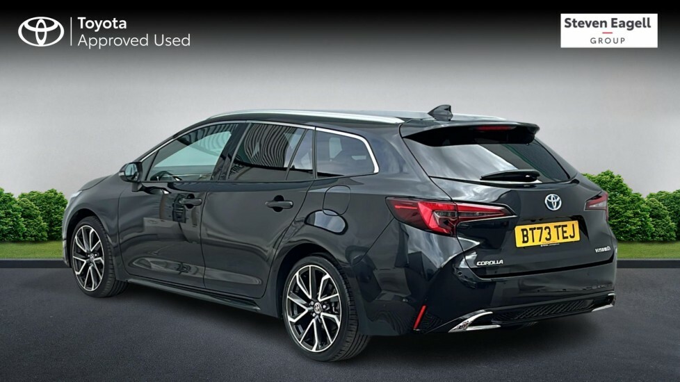 Toyota Corolla 1.8 Vvt-h Excel Touring Sports Cvt Euro 6 Ss Black #4