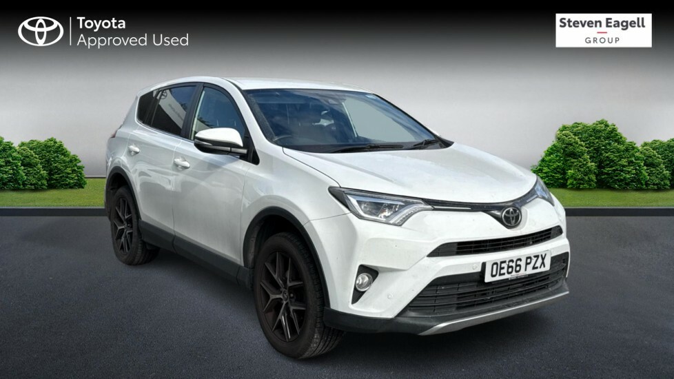 Toyota Rav 4 2.0 V-matic Icon Cvt 4Wd Euro 6 Ss Safety White