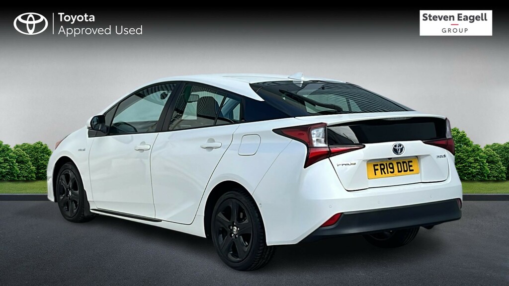 Toyota Prius 1.8 Vvt-h Excel Cvt Euro 6 Ss 15In Alloy FR19DDE White #4