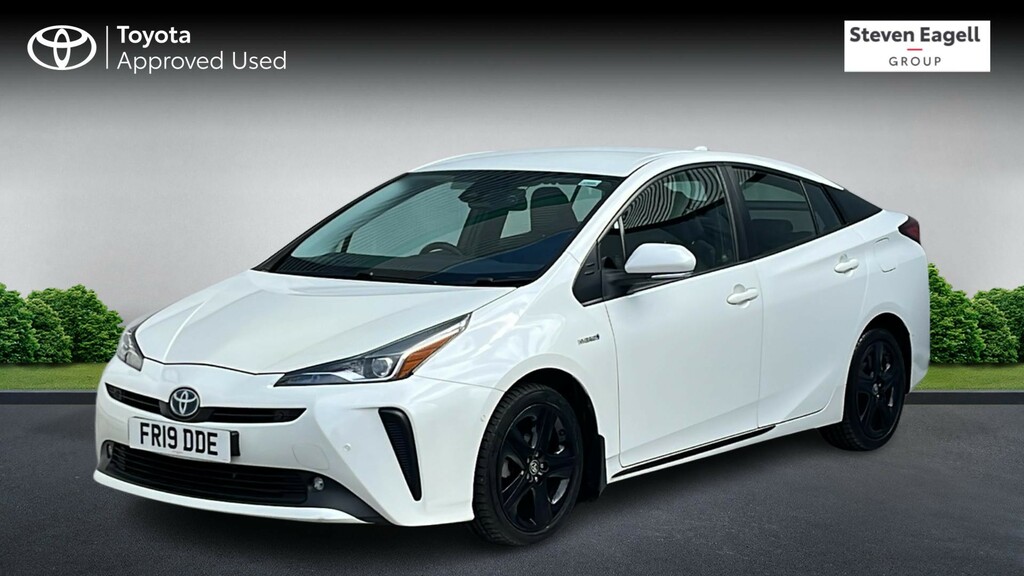 Toyota Prius 1.8 Vvt-h Excel Cvt Euro 6 Ss 15In Alloy FR19DDE White #3