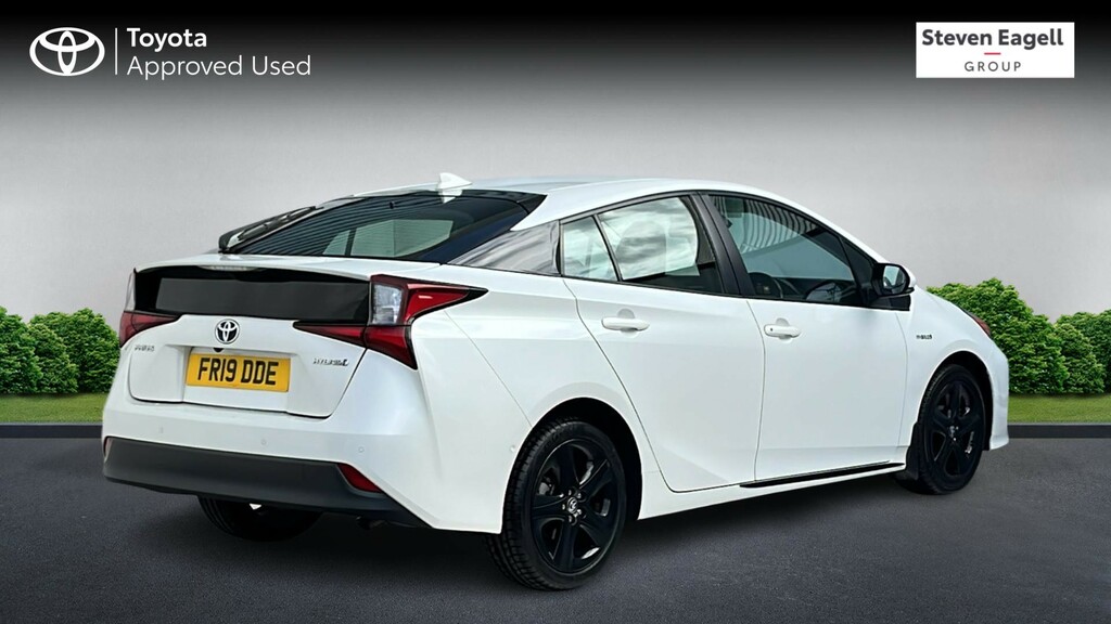 Toyota Prius 1.8 Vvt-h Excel Cvt Euro 6 Ss 15In Alloy FR19DDE White #2