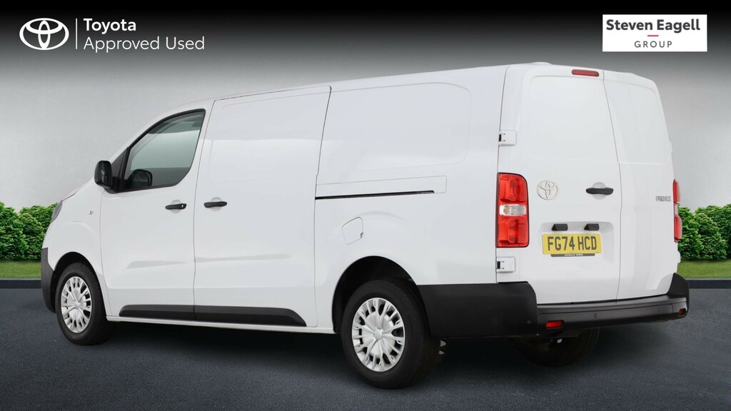 Toyota PROACE 2.0D Icon Long Panel Van Lwb Euro 6 6Dr White #4