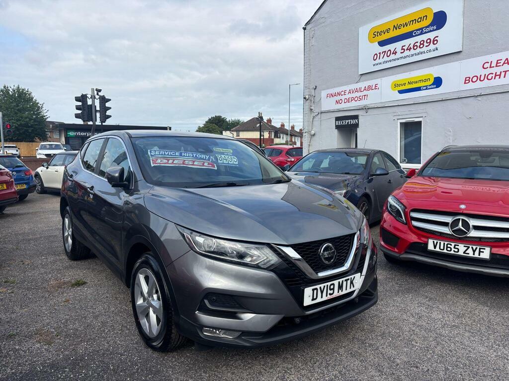 Nissan Qashqai 1.5 Dci Acenta Premium Euro 6 S S DY19MTK Grey