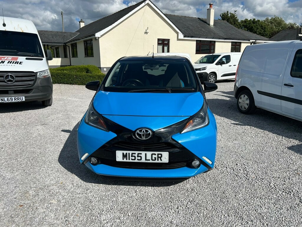 Toyota Aygo Hatchback 1.0 Vvt-i X-cite 201666 M155LGR Blue #2