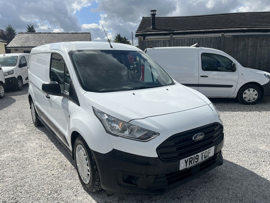 Ford Transit Connect Panel Van 1.5 210 Ecoblue Leader 201919 YR19TOF White #4
