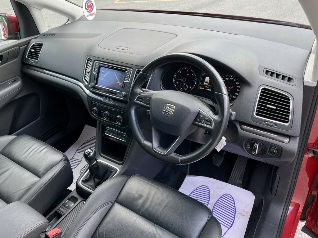 Seat Alhambra 2.0 Tdi Ecomotive Se Lux Red #5