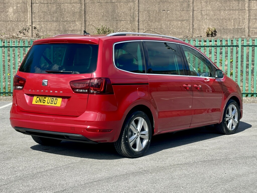 Seat Alhambra 2.0 Tdi Ecomotive Se Lux Red #4