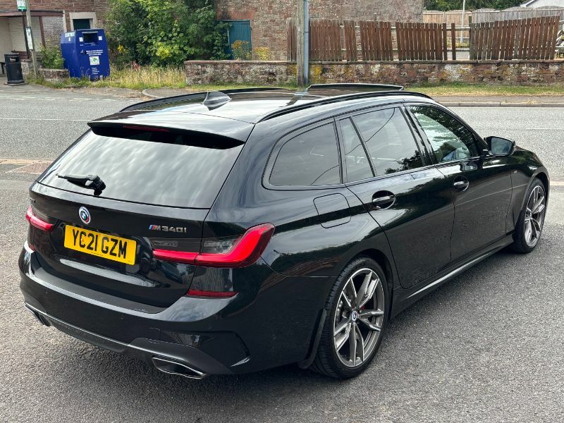 BMW M3 3.0 Mhev M-sport Touring X-drive Black #6