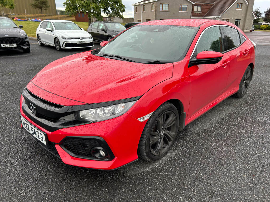 Honda Civic 1.6 I-dtec Sr Red #3