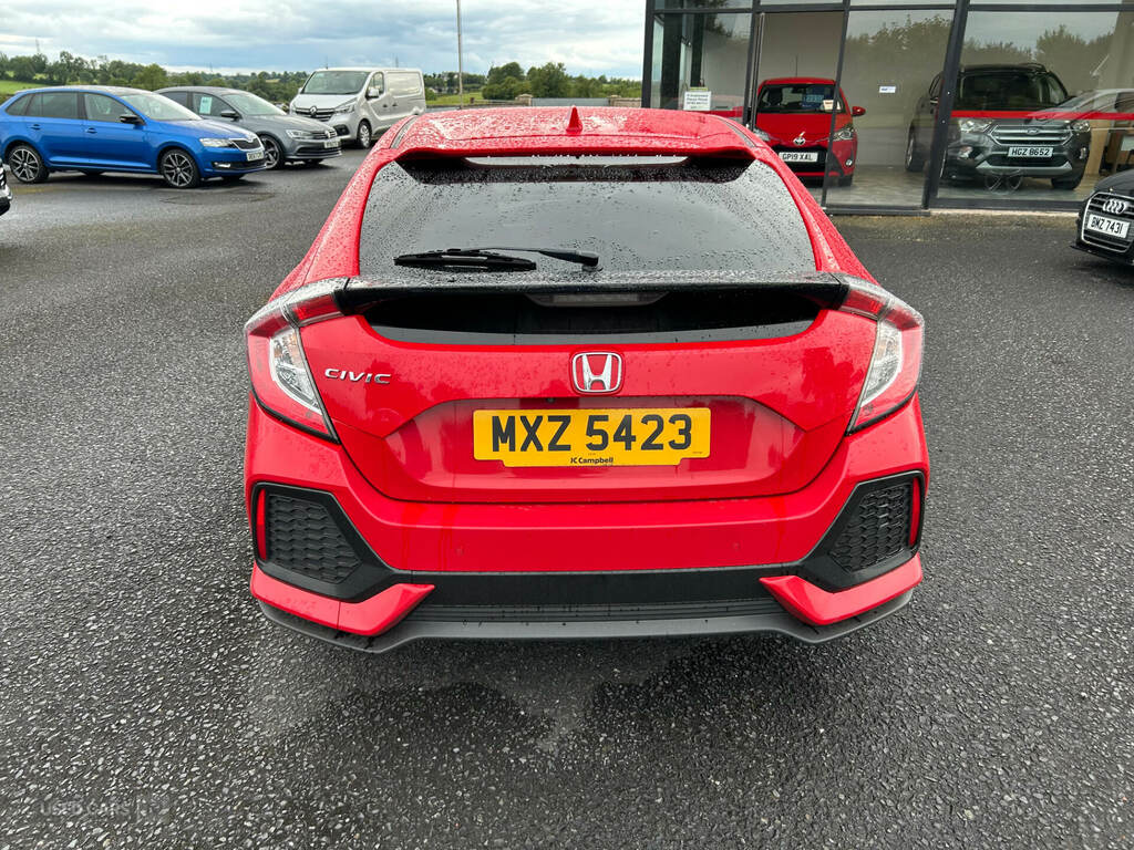 Honda Civic 1.6 I-dtec Sr Red #6