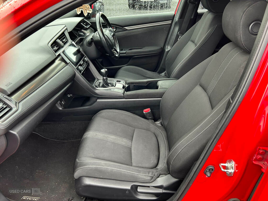 Honda Civic 1.6 I-dtec Sr Red #4