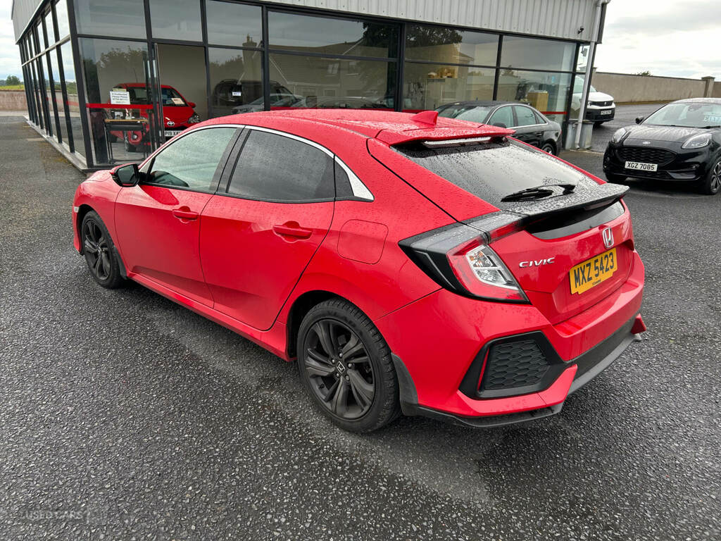 Honda Civic 1.6 I-dtec Sr Red #5
