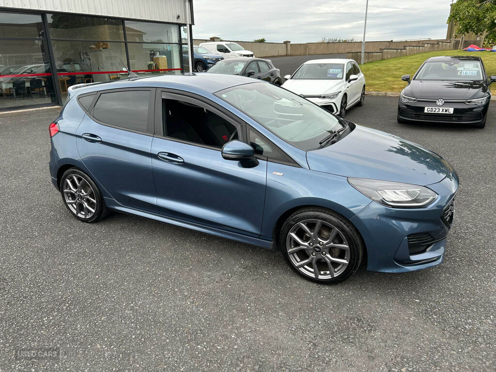 Ford Fiesta 1.0 Ecoboost St-line Blue