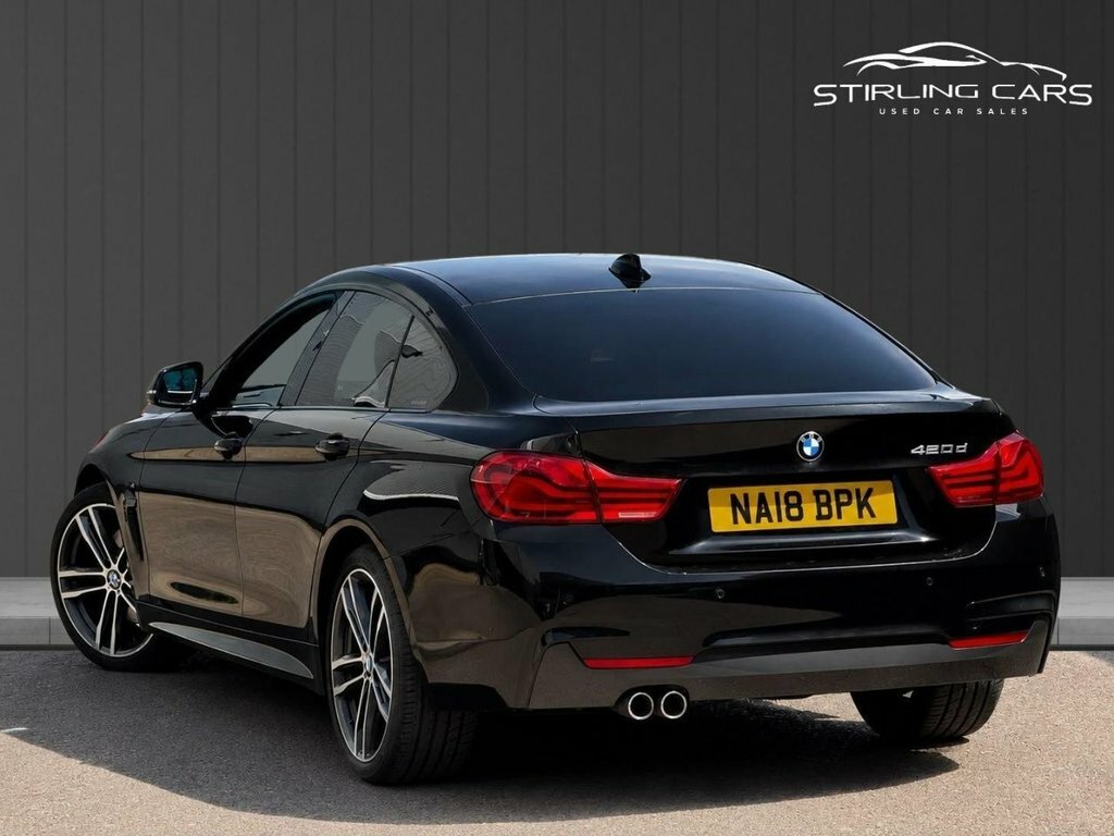 BMW 4 Series Gran Coupe 2L M Sport Black #2