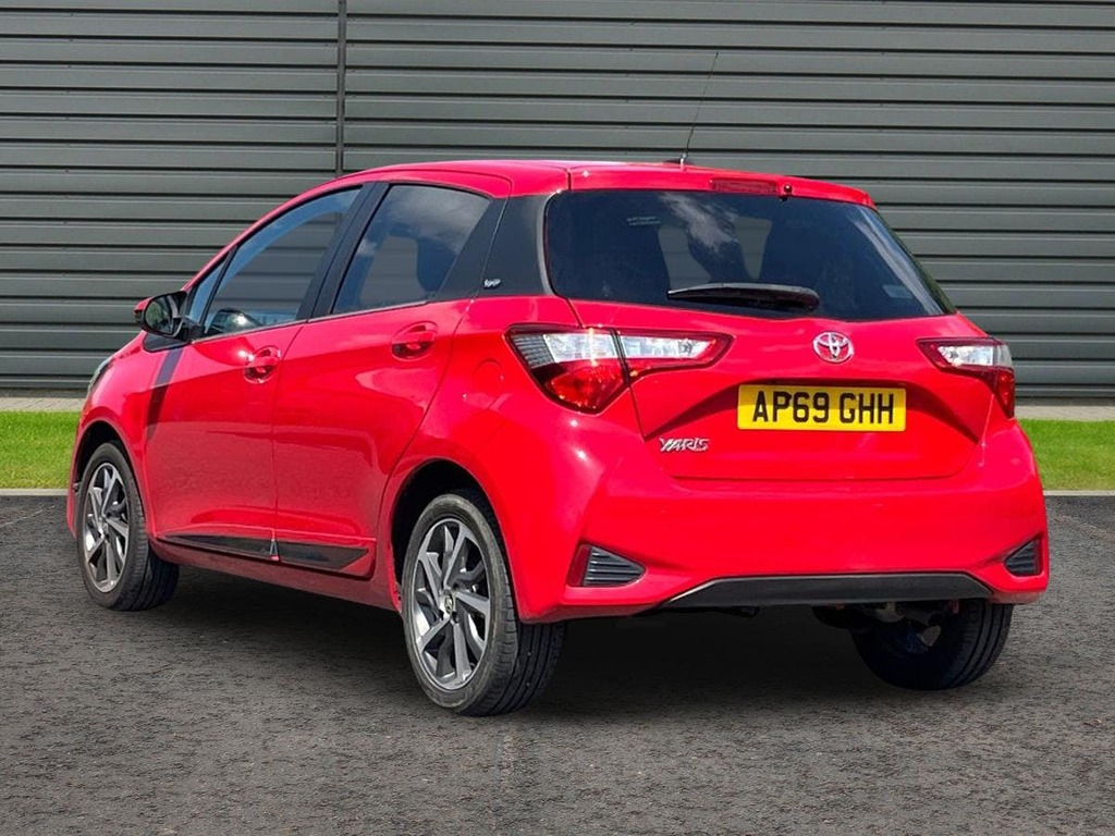 Toyota Yaris 1.5 Vvt I Y20 Bi Tone Hatchback AP69GHH Red #5