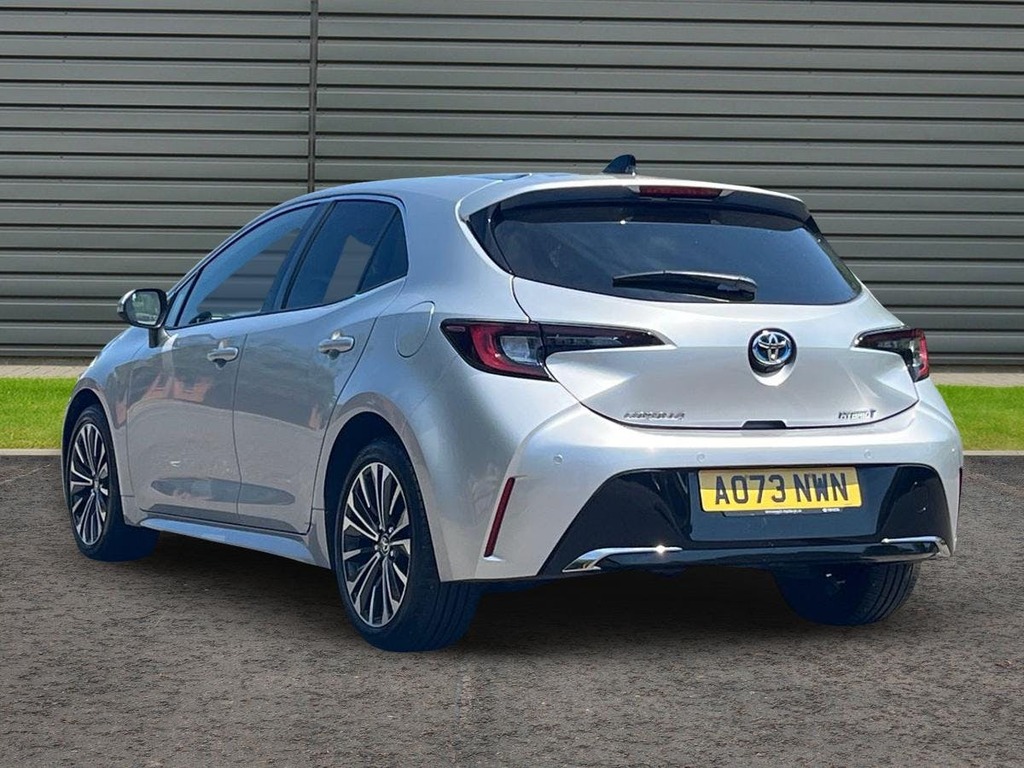 Toyota Corolla 1.8 Vvt-h Design Hatchback Hybrid Cvt Silver #5
