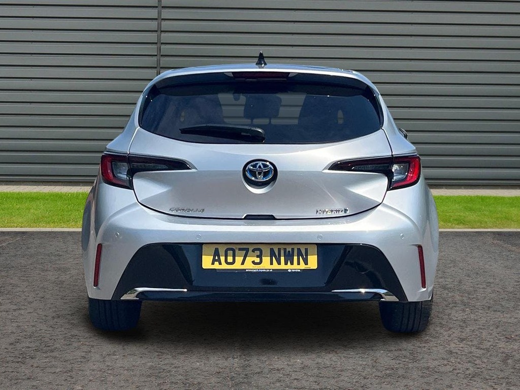 Toyota Corolla 1.8 Vvt-h Design Hatchback Hybrid Cvt Silver #4