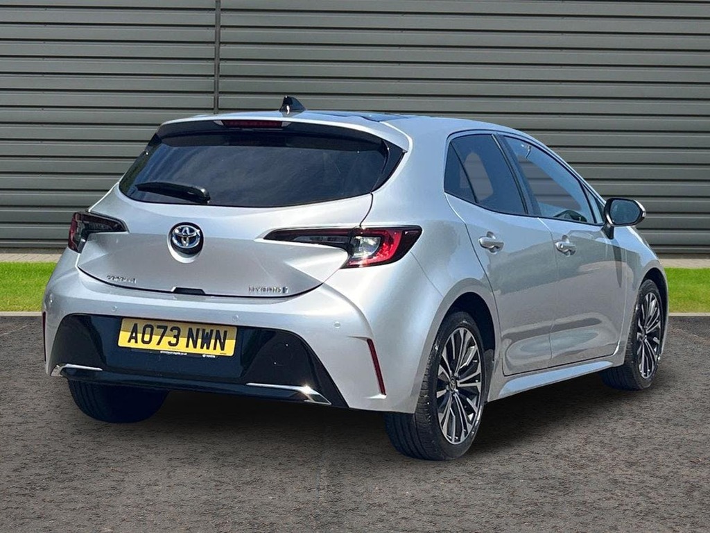 Toyota Corolla 1.8 Vvt-h Design Hatchback Hybrid Cvt Silver #3