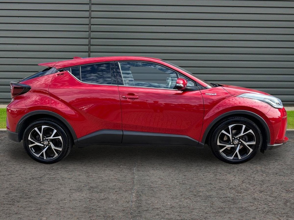 Toyota C-Hr 1.8 Vvt-h Design Suv Hybrid Cvt Red #2