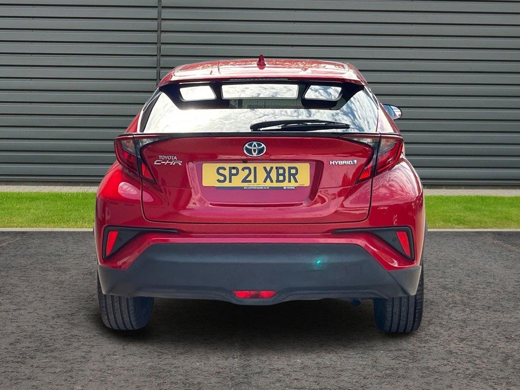 Toyota C-Hr 1.8 Vvt-h Design Suv Hybrid Cvt Red #4